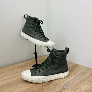 Converse All Star Birkshire Boot Hi Green Women’s Size 7